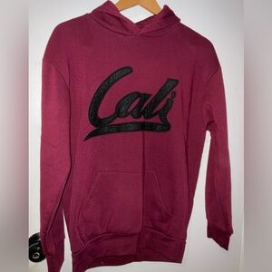 Maroon Cali Men's Sweater